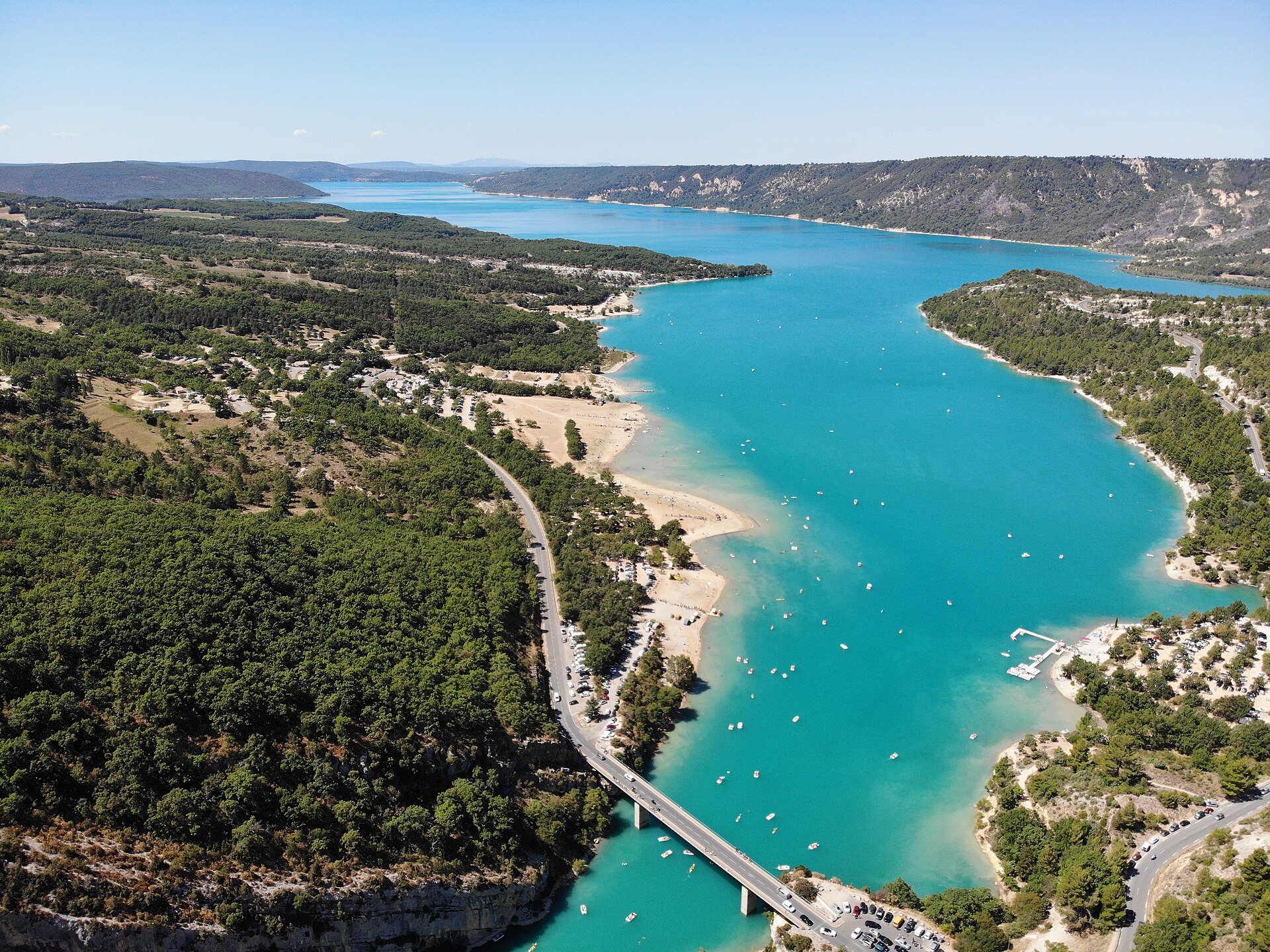 Lake Sainte-Croix, France