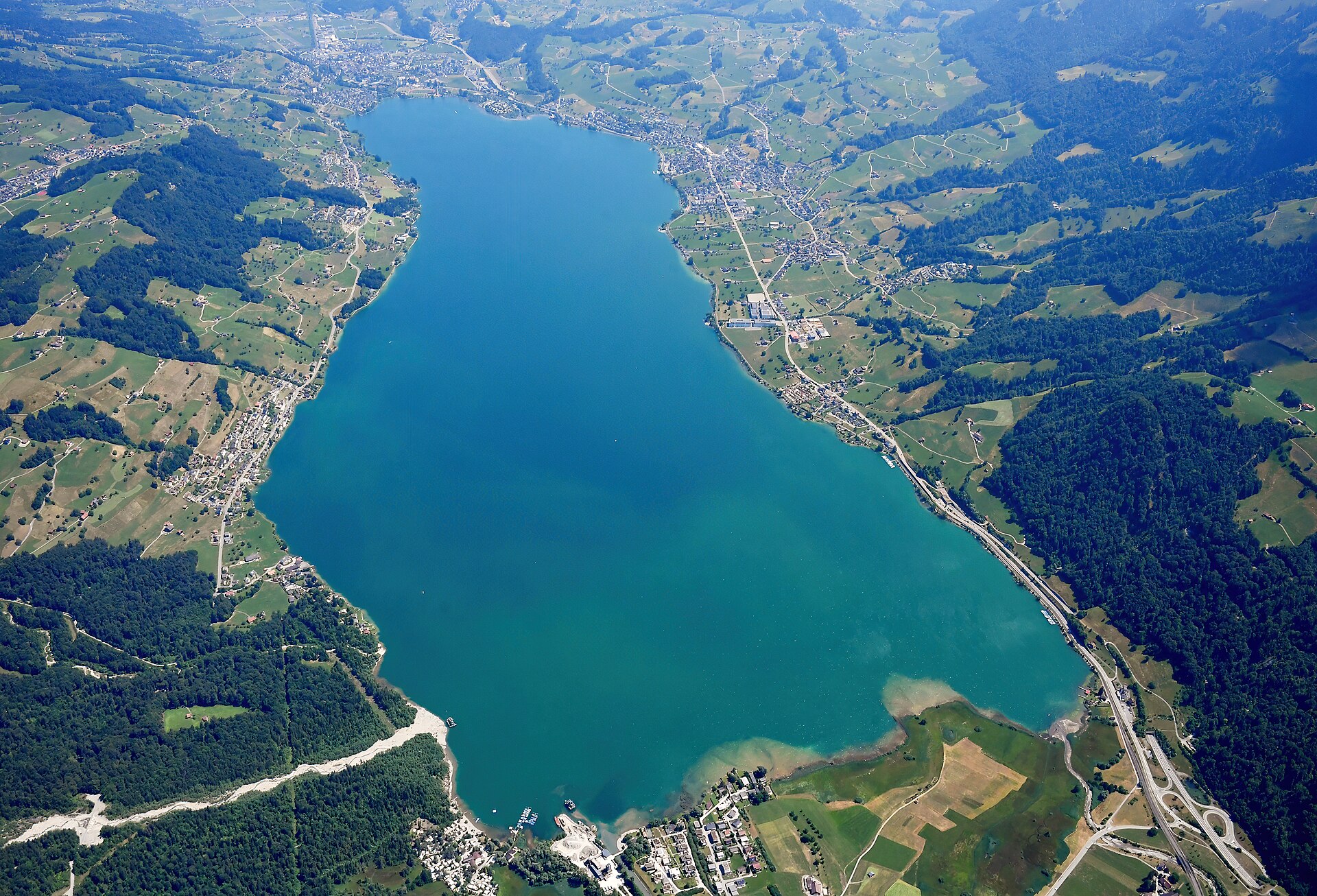 Lake Sarnen, Switzerland